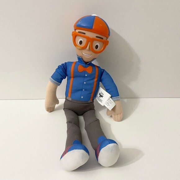 Other - My Buddy Blippi Talking Plush Doll 15 Inch Tall Works Flaws